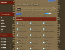 Tablet Screenshot of directoryfullyloaded.com